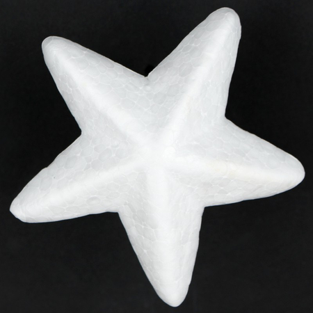 Gwiazdka styropianowa  9,5 cm