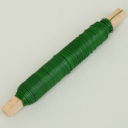 Drut nawijany zielony 0,6 mm - 100 g