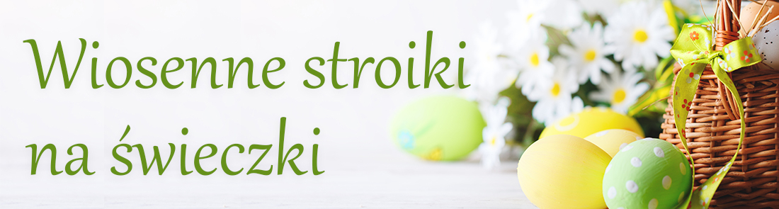 Stroiki świąteczne i wiosenne - baner średni