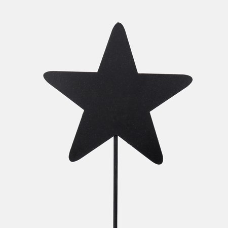 Gwiazda metalowa na piku 10 cm